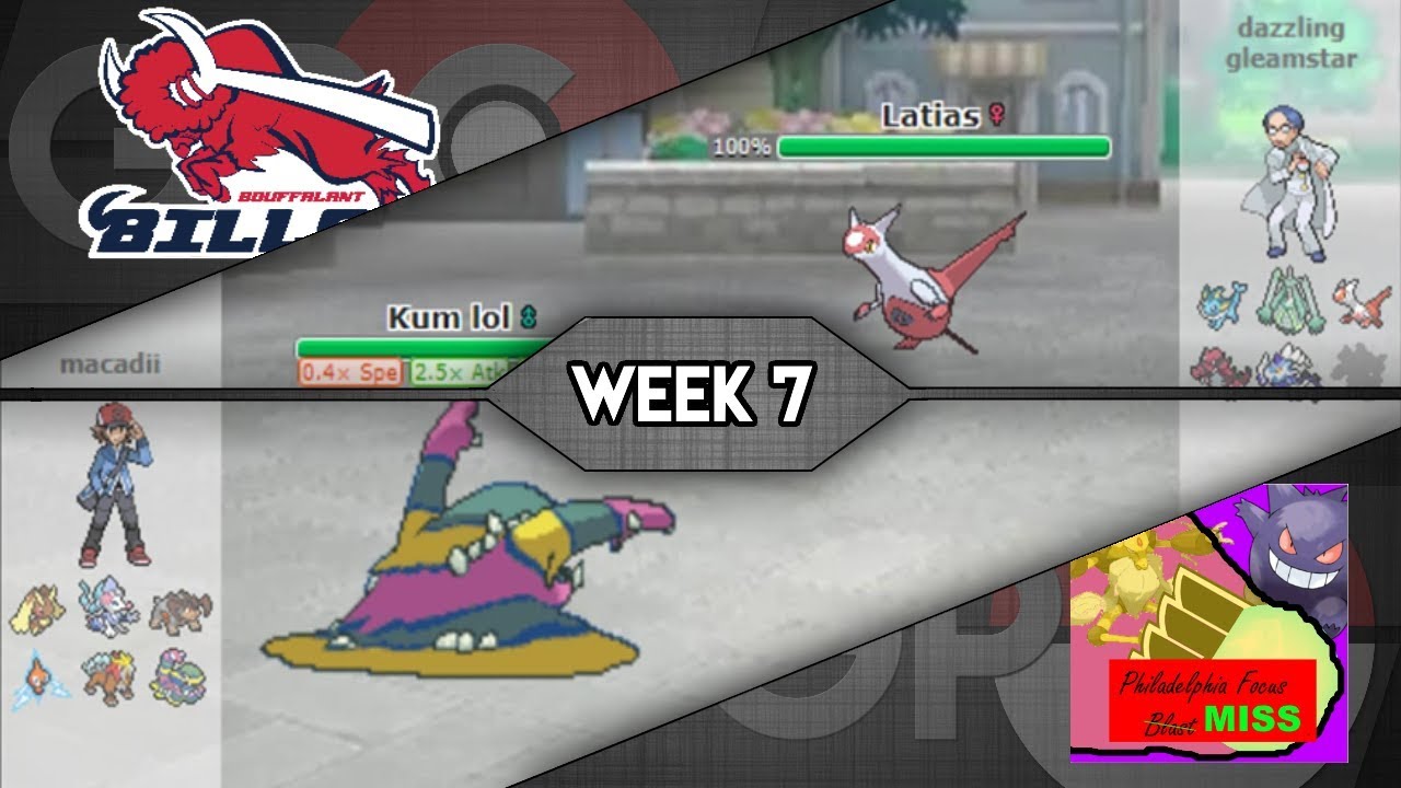 Muk the GOAT! -  Bouffalant Bills vs Philadelphia Focus Miss (GPC S7 Week 7)