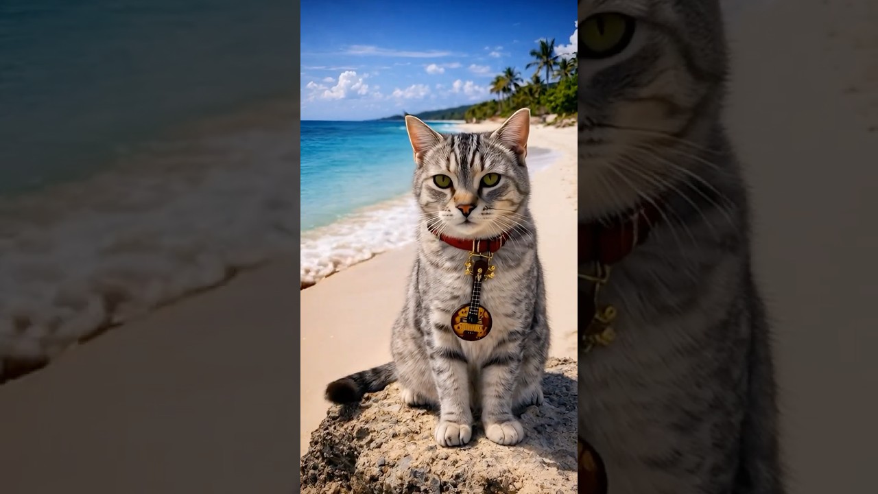 No Words. Just Meows. A Meow Meow Song Cat Singing in Okinawa