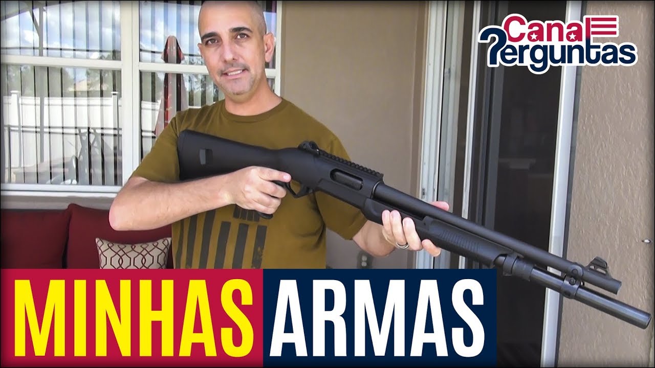 Minha pequena coleção de armas de fogo nos EUA