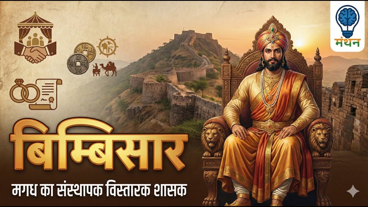 बिम्बिसार | मगध साम्राज्य का संस्थापक | Bimbisara in Hindi | Ancient Indian History