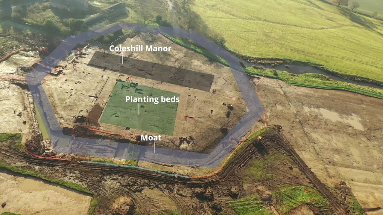 Coleshill Manor Gardens - an HS2 archaeology update