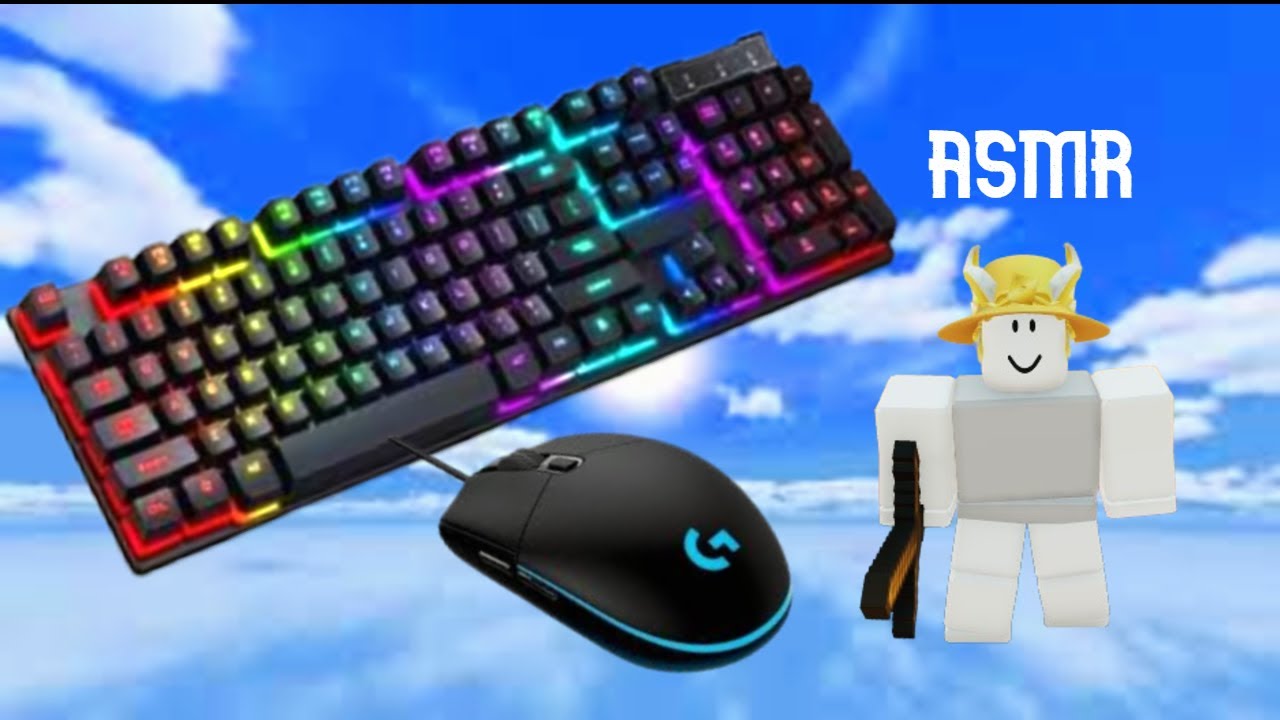Bed Wars ASMR | Keyboard & Mouse Sounds - Roblox Bridge Duels