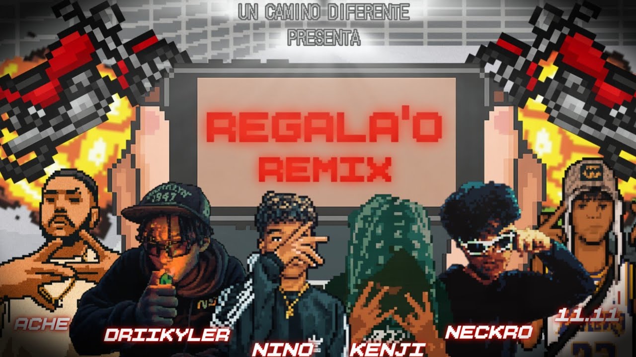 NINO, 11.11, Driikyler, Kenji, Neckro, Ache - REGALA'O REMIX (Video Lyric) #dembow #treending #viral