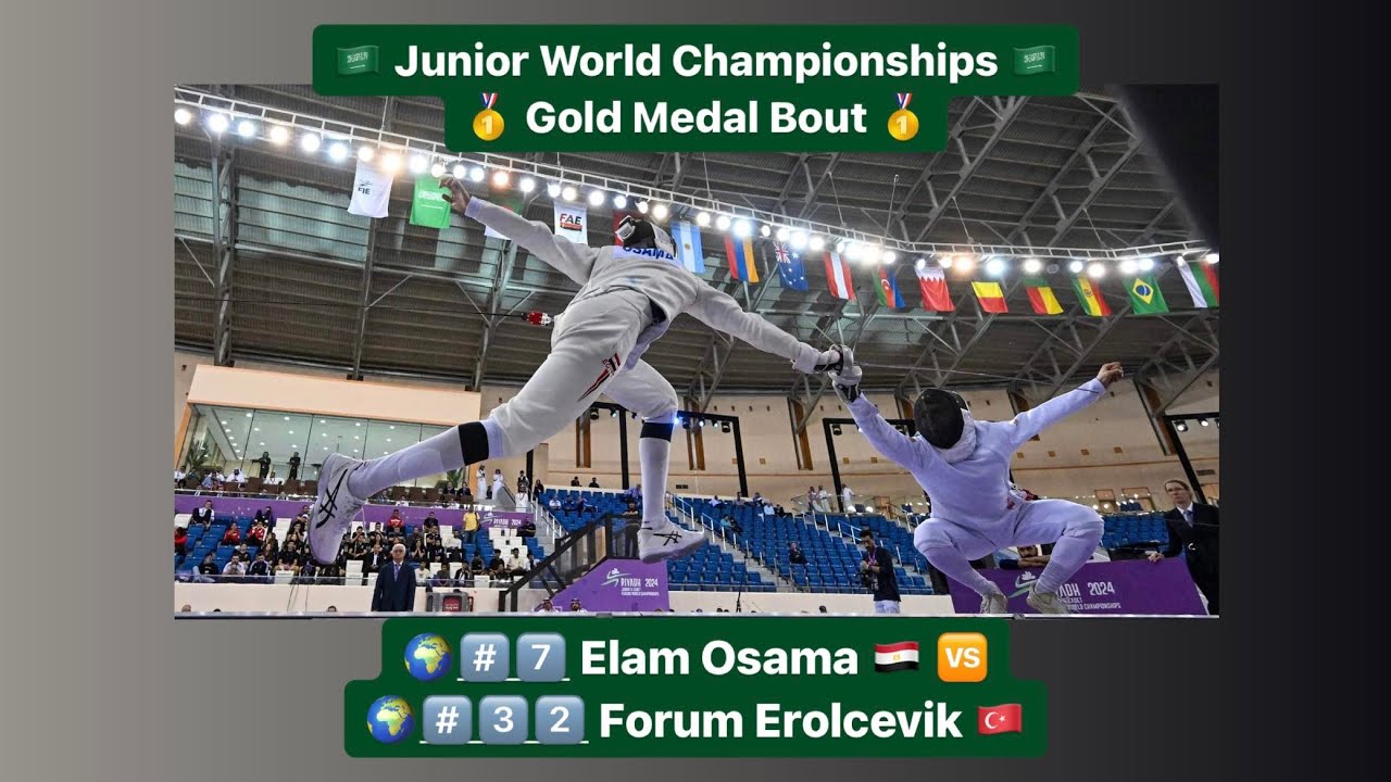 Riyadh World Championships 2024 CME - GOLD - Doruk Erolcevic TUR v Eslam Osama EGY