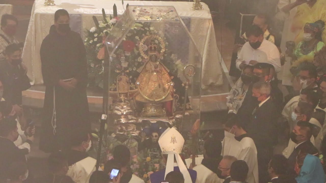 Llegada de la Santísima Virgen del Pueblito al Templo de la Santa Cruz 18 Octubre 2021  Parte 3