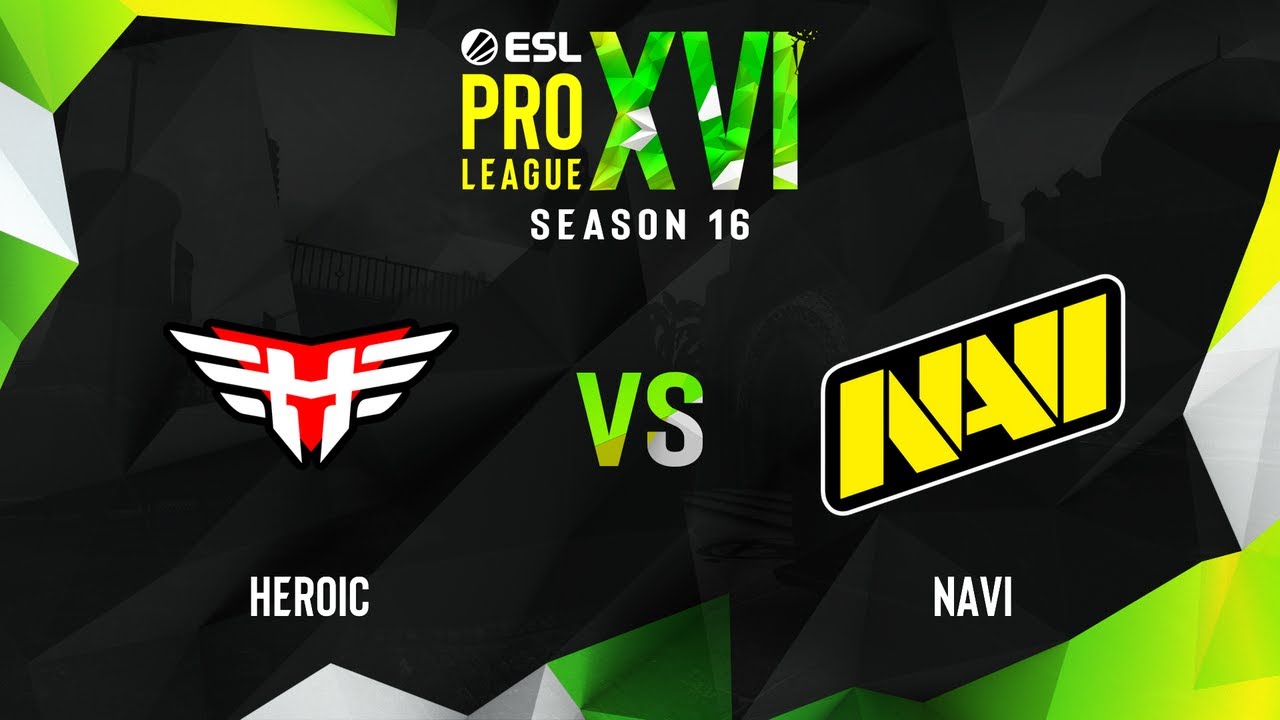 Heroic vs NaVi | Карта 3 Overpass | ESL Pro League Season 16 - Playoffs