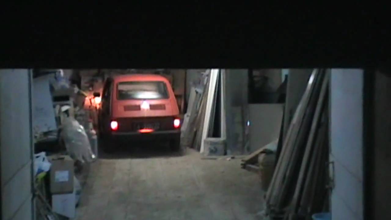 La 126 fuori dal garage