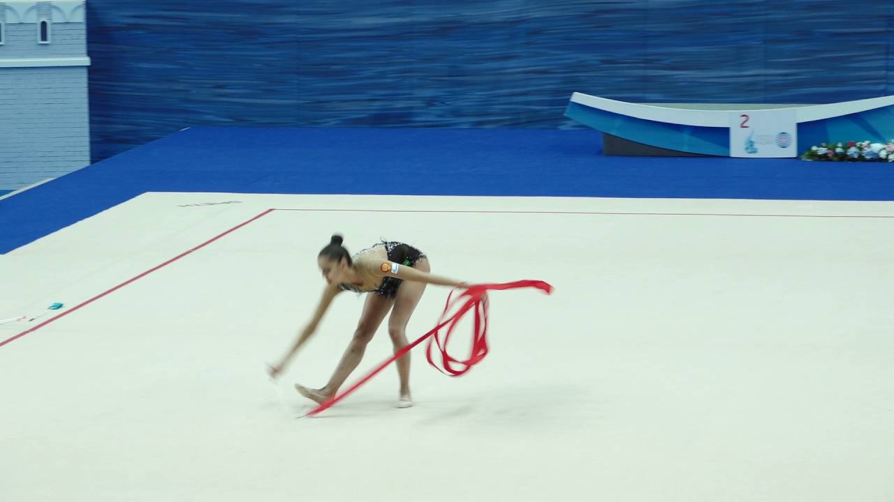 World Cup Kazan 2016 (Individual all-around) Margarita Mamun - Ribbon