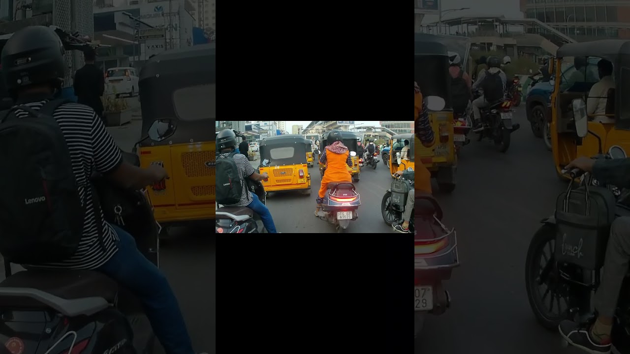 Raidurg Metro Rush Hour |  Hyderabad POV