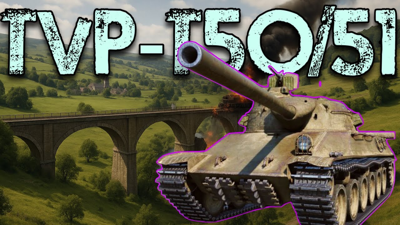 World of Tanks/ Komentovaný replay/ TVP T50/51