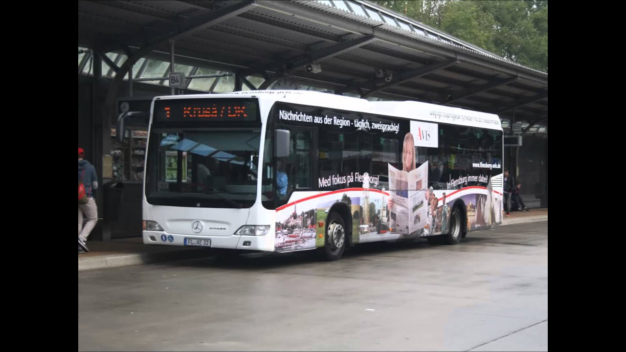 [Sound] Mitfahrt in einen Mercedes-Benz Citaro Facelift LE von AktivBus Flensburg