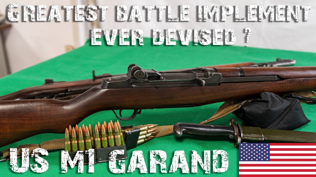 M1 Garand: Il miglior fucile della WW2? (w/ENG subs)
