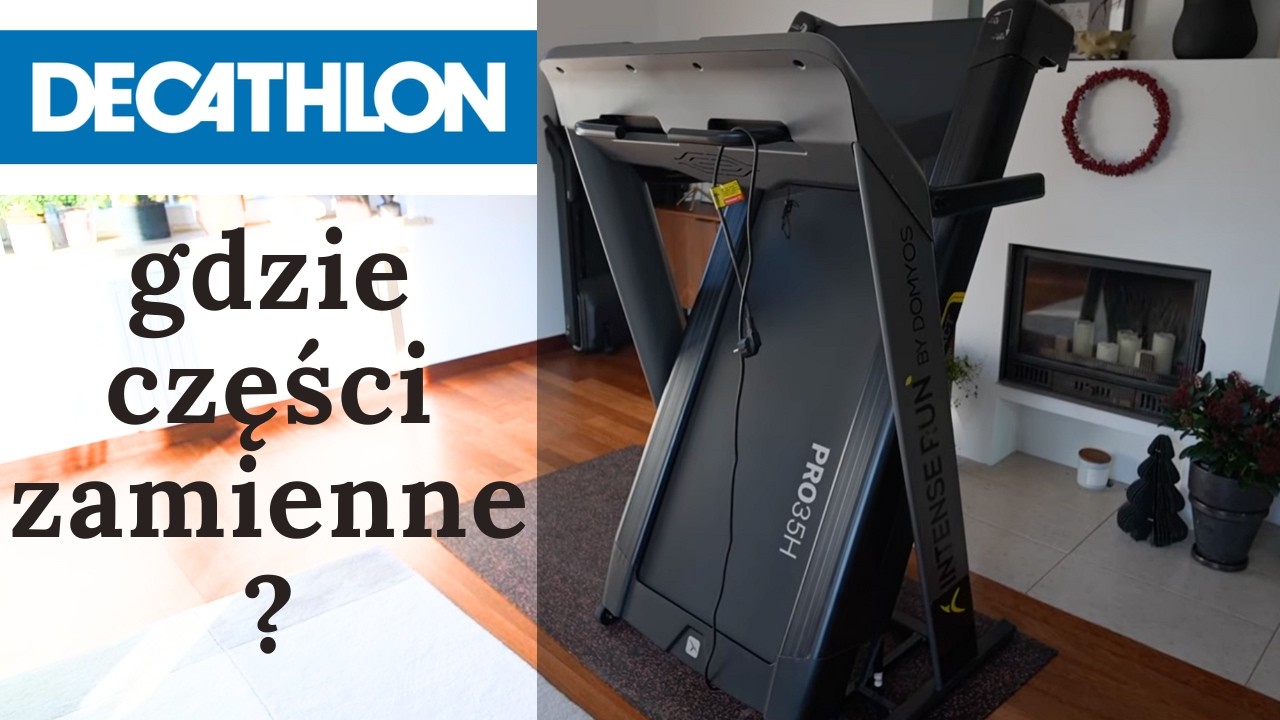 Domyos Intense Run - krótki test bieżni z Decathlonu