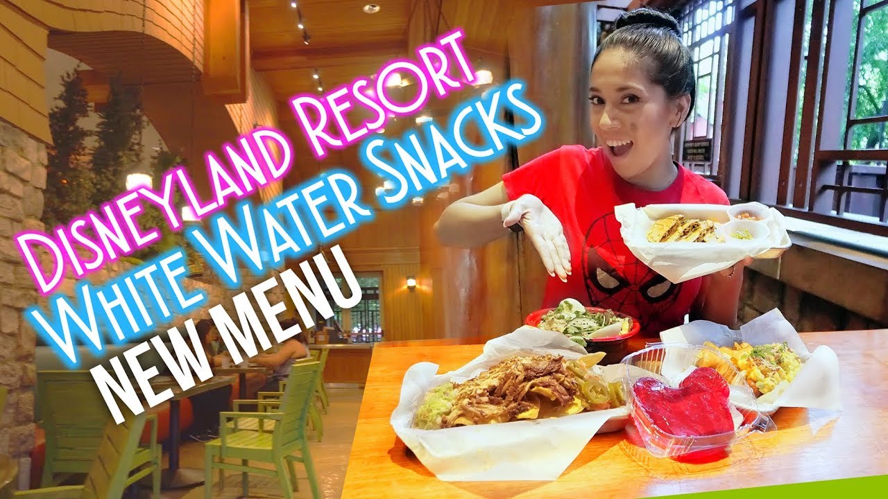 New Artisan Pizza at Disney's White Water Snacks! | New Menu | Disneyland Resort