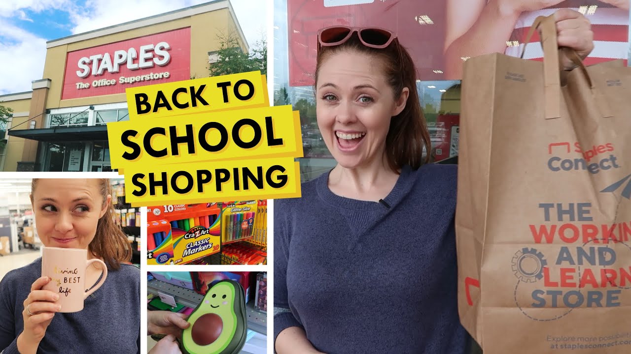 The Best Back to School ADHD Things to Buy! (Staples Haul)