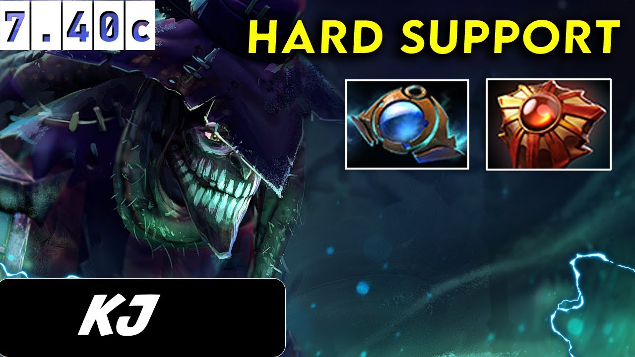 KJ Dazzle Hard Support - Dota 2 Patch 7.40c Pro Player Full Gameplay