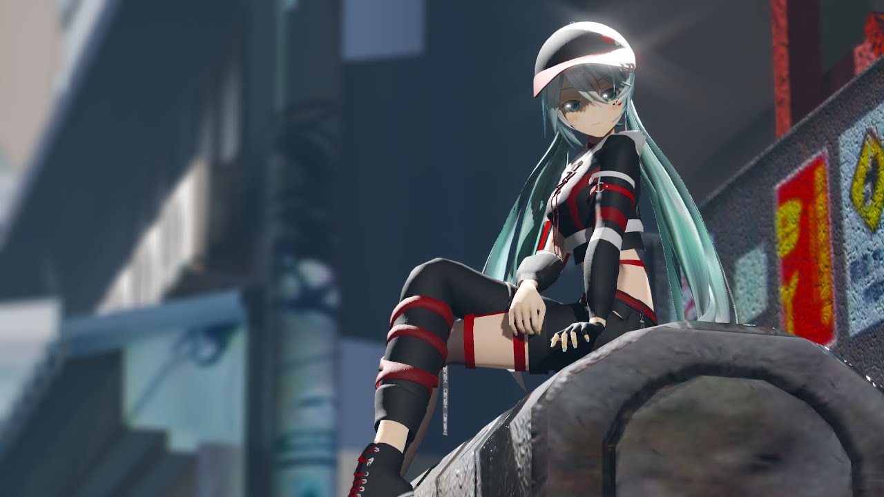 【MMD / vocaloid】YYB式初音ミクで　シネマ　#4k #MMD