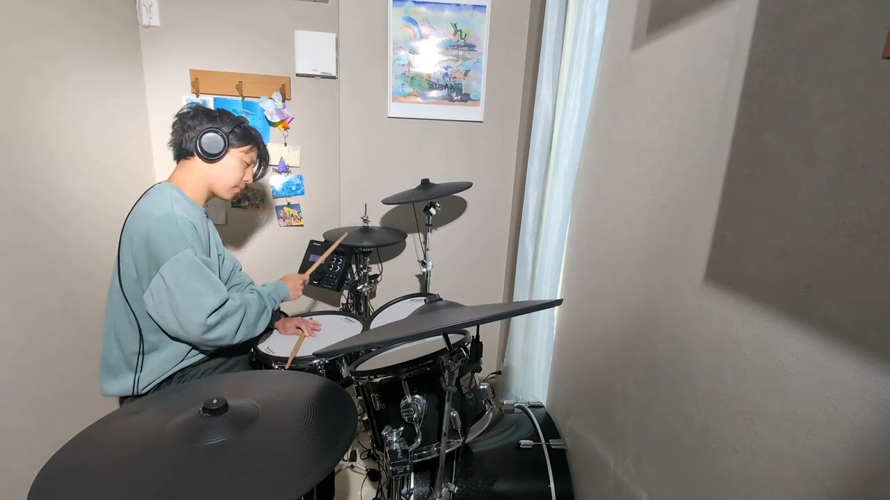 Time After Time / Cyndi Lauper 叩いてみた (drum cover) #RoadToDrumMaster No.275