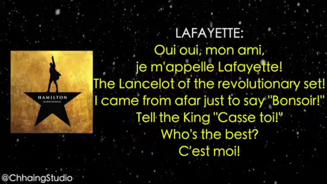 Karaoke Aaron Burr, sir -HAMILTON