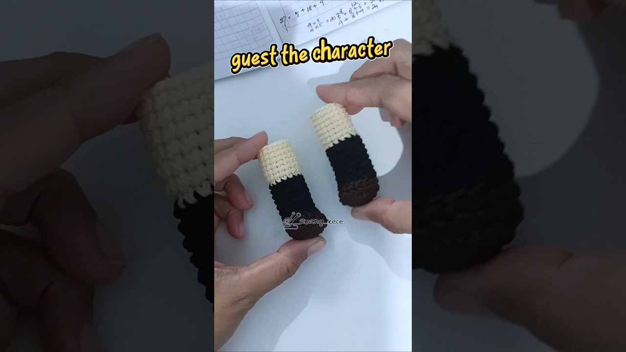 guest the character clue:anime battle game #animedoll #amigurumicharacter #crochetanime  #crocheting