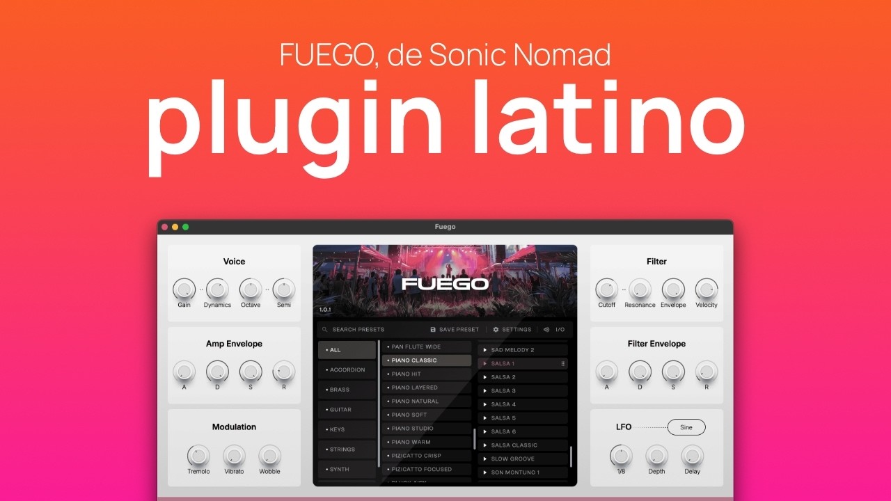 FUEGO ¿tu nuevo plugin favorito para hacer reggaeton?