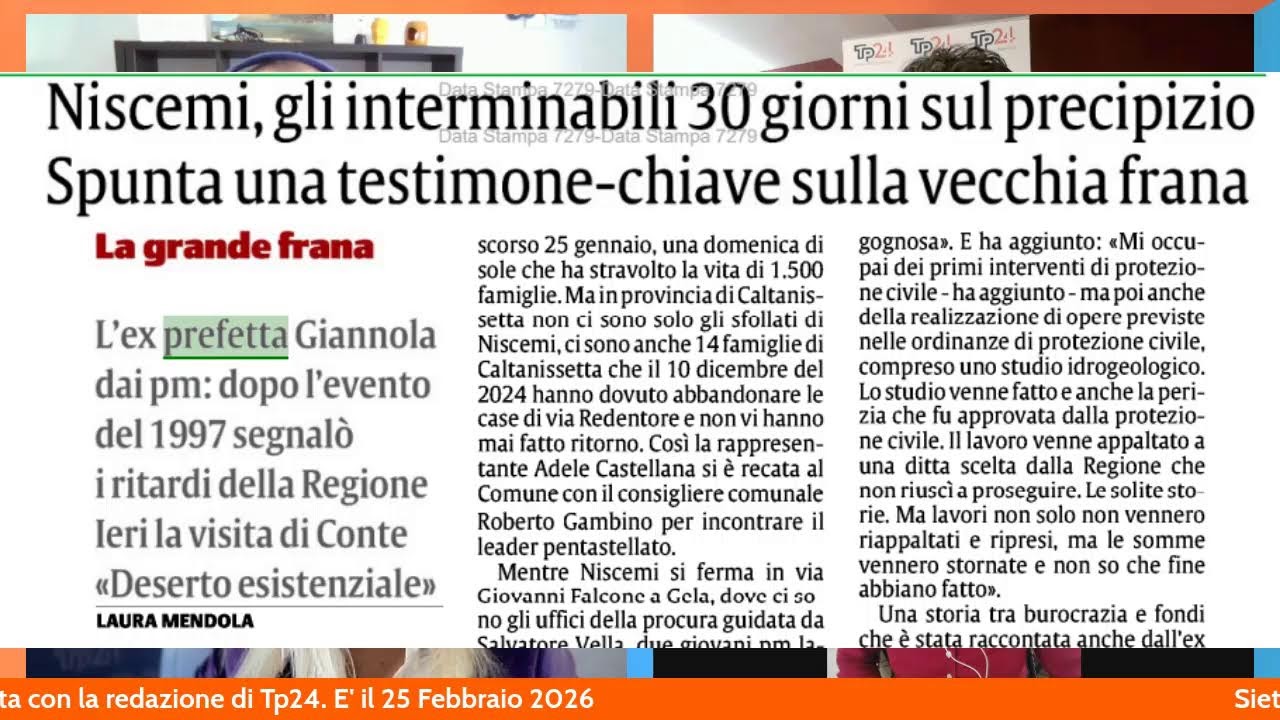 Buongiorno24 del 25 Febbraio 2026