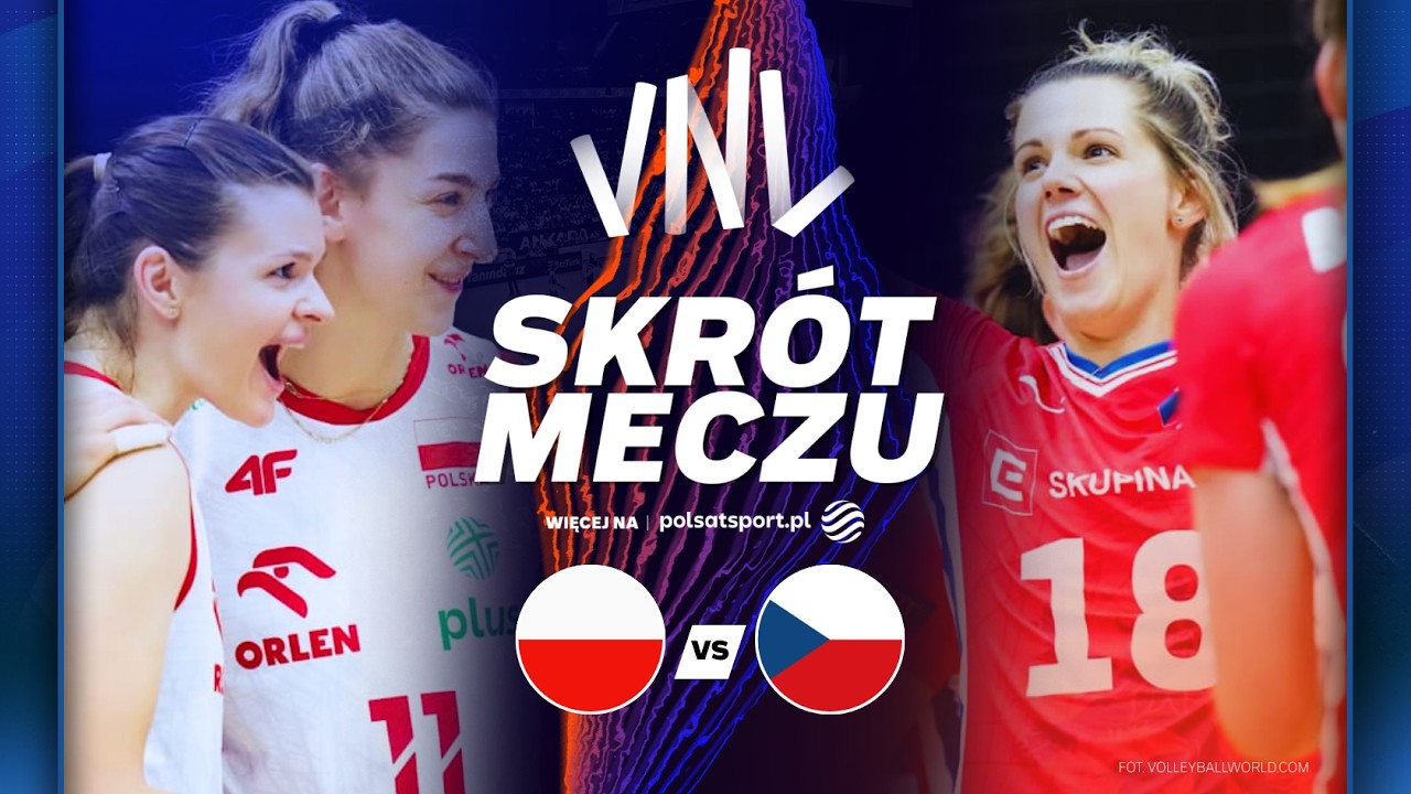 SKR&Oacute;T: POLSKA - CZECHY | VNL SIATKAREK 2026 | 1. KOLEJKA