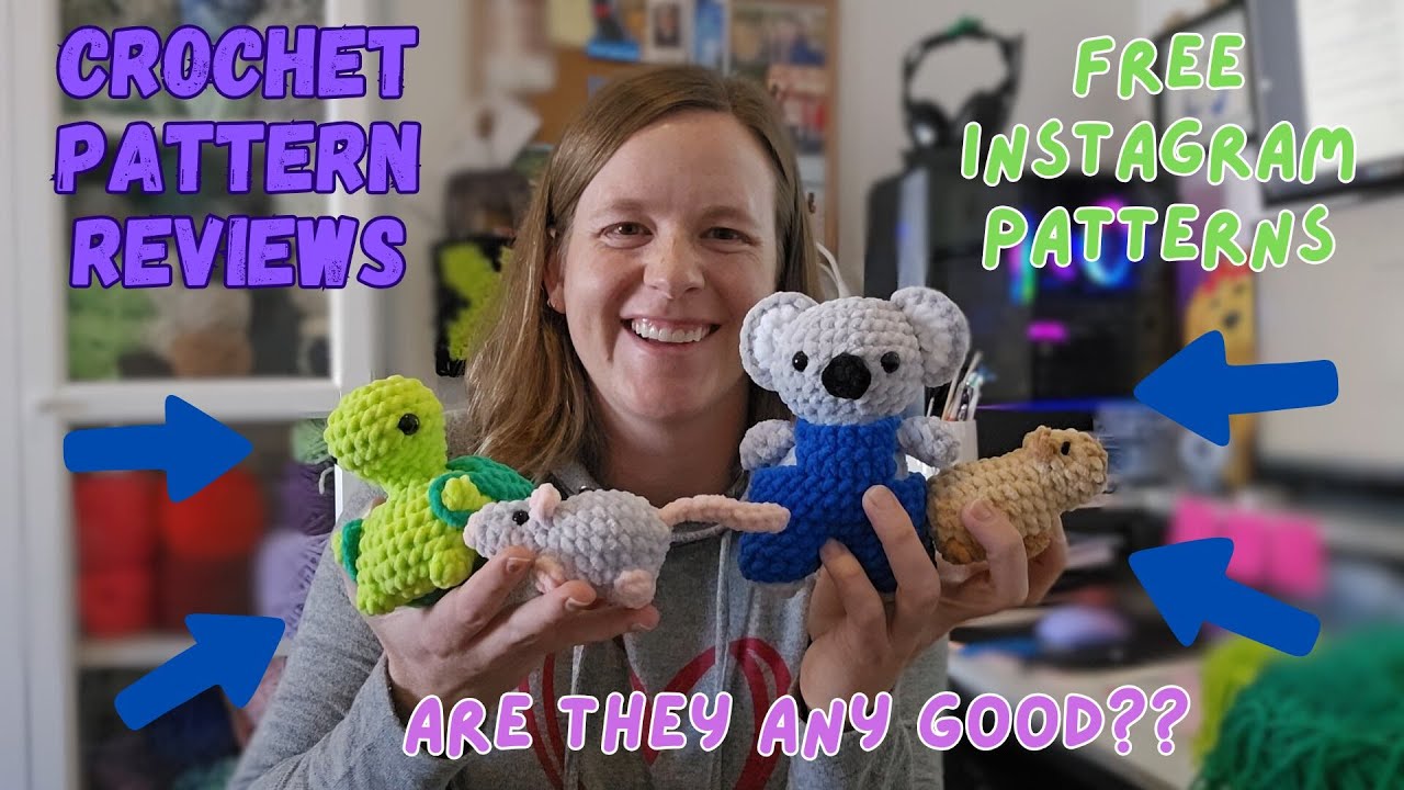 Crochet Pattern Reviews - Free Instagram Pattern Reviews - Are They Worth Trying??