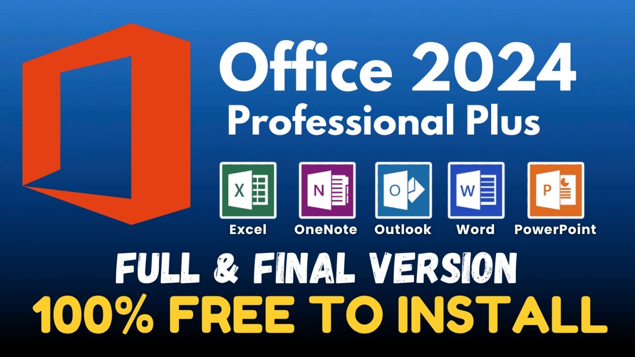Download and Install Office 2024 From Microsoft for Free | Genuine Version | Office 2024 Activation
