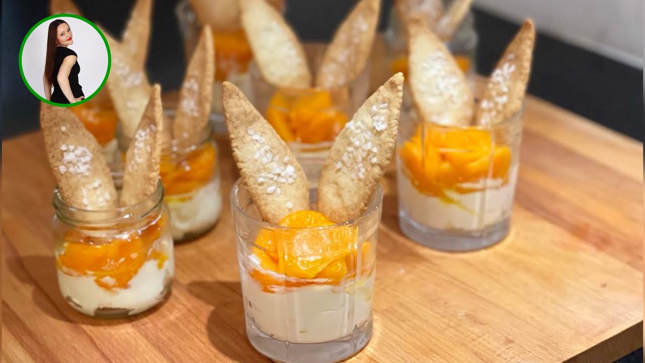 Osterdessert | Dessert im Glas für Ostern | Osterhasen Dessert