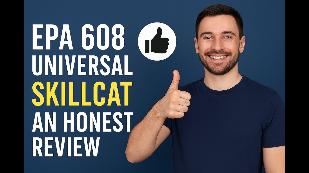 How to Pass the EPA 608 Universal Exam (Fast Study Guide!)