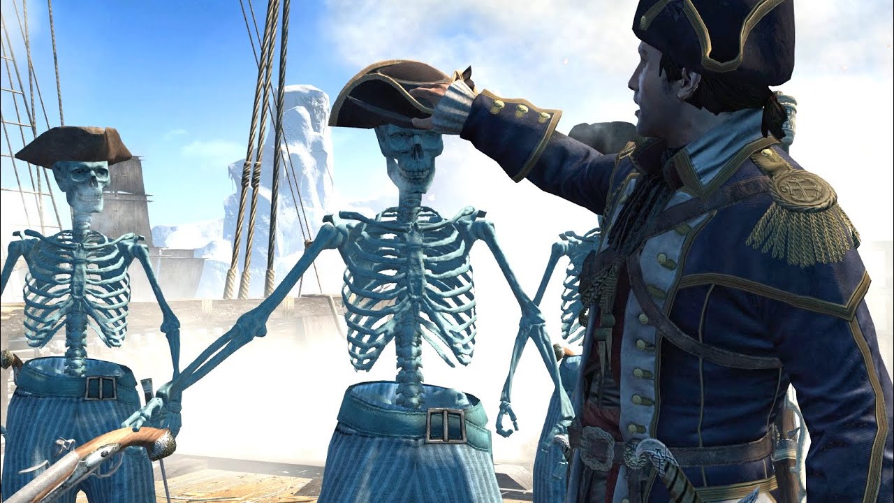 Assassin's Creed Rogue Skeleton Crew & Captain Outfit