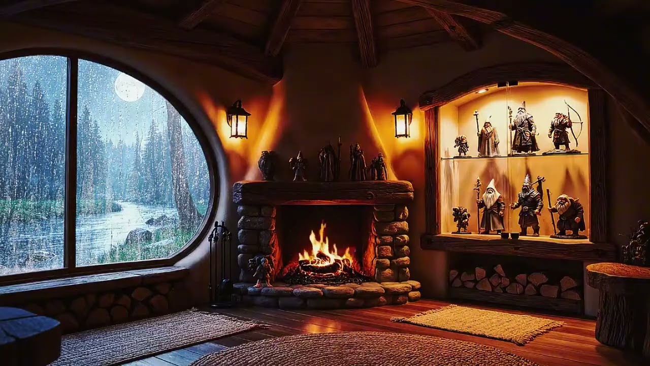 Relaxing Rain Ambience & Gentle Music Piano – Sleep Support, Insomnia, Meditation & Stress Relief