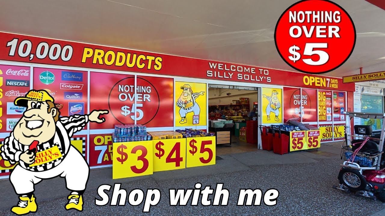 Shopping at Silly Solly's Gold Coast Australia - $5 Bargains - Coolangatta Store