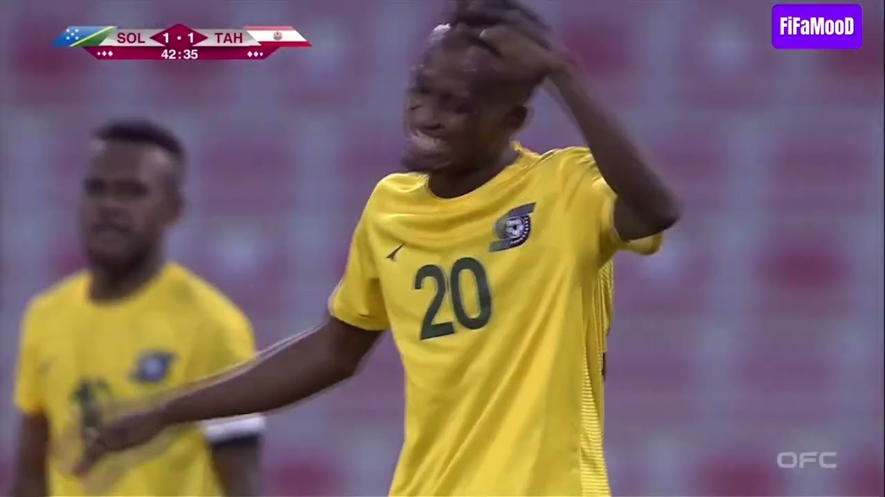 The Solomon Islands national football team VS Tahiti | WORLD CUP QUALIFIER 2022 OFC highlights