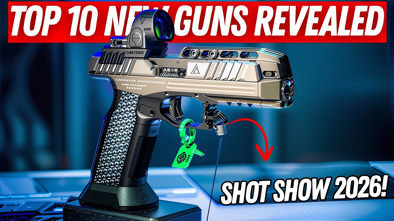 SHOT Show 2026:THE TOP 10 Best New GUNS That Actually Matter!