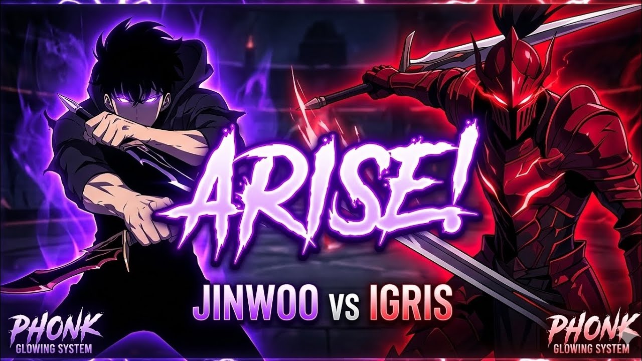 ​ARISE! ⚔️ Jinwoo vs Igris Epic Phonk Remix