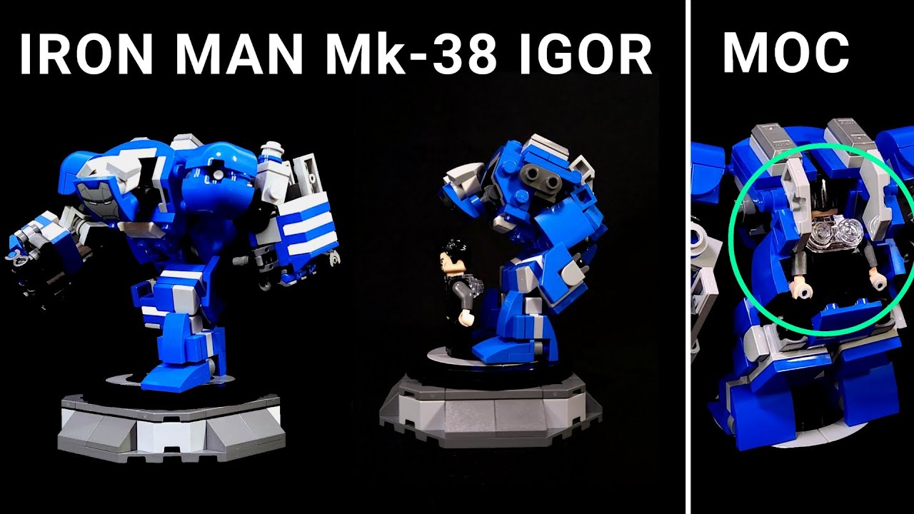 LEGO 76315 Iron Man 3 Mk38 Igor MOC