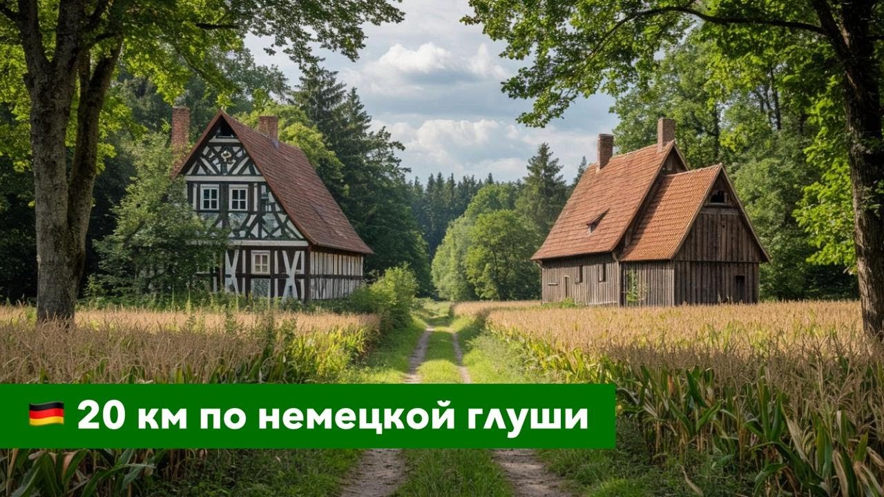 Как живет сельская Германия: 20 км пешком по немецкой глуши