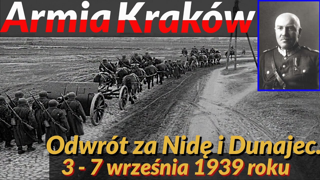 Bitwy Świata.  Armia Kraków - Odwrót za Nidę i Dunajec  3 - 7 września 1939 roku. Subtitles.