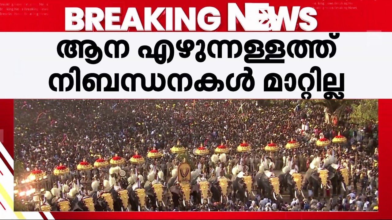 ആന എഴുന്നള്ളിപ്പ്; നിബന്ധനകൾക്ക് ഇളവില്ല, ദേവസ്വങ്ങൾ പിടിവാശി കളയണമെന്ന് കോടതി | Elephant Parade