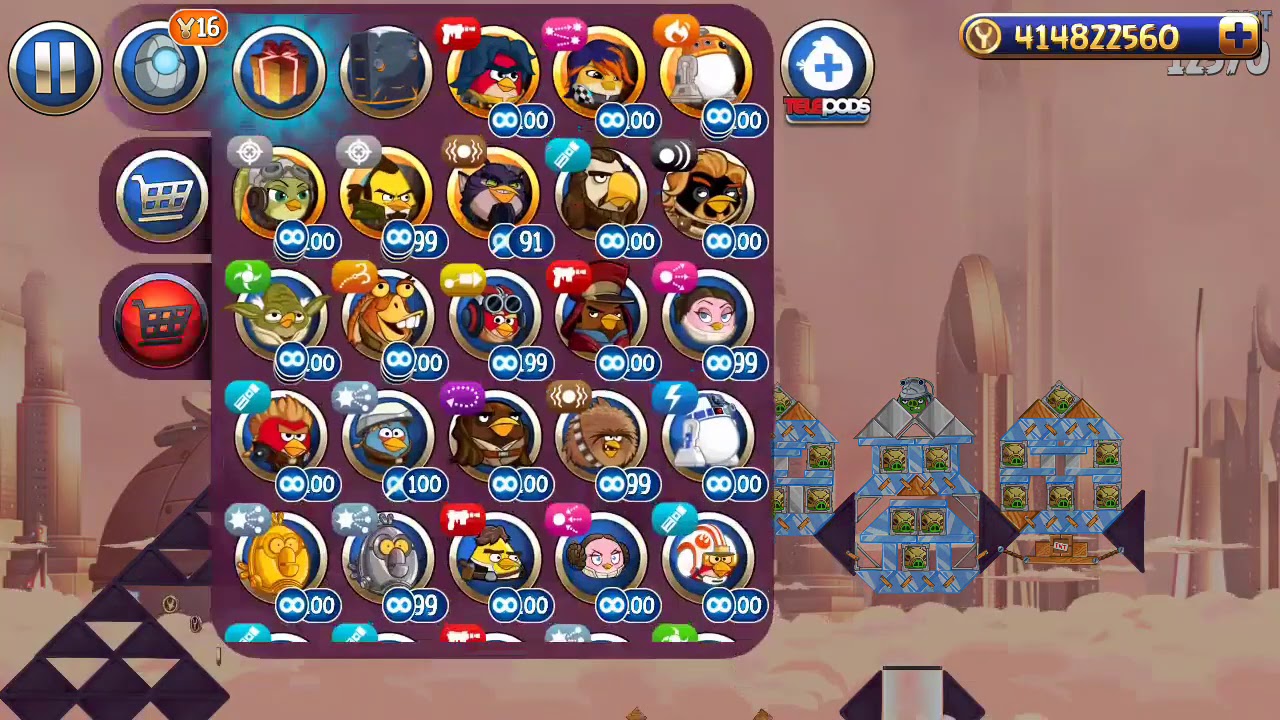 Angry Birds Star Wars 2 Rise of clones All levels