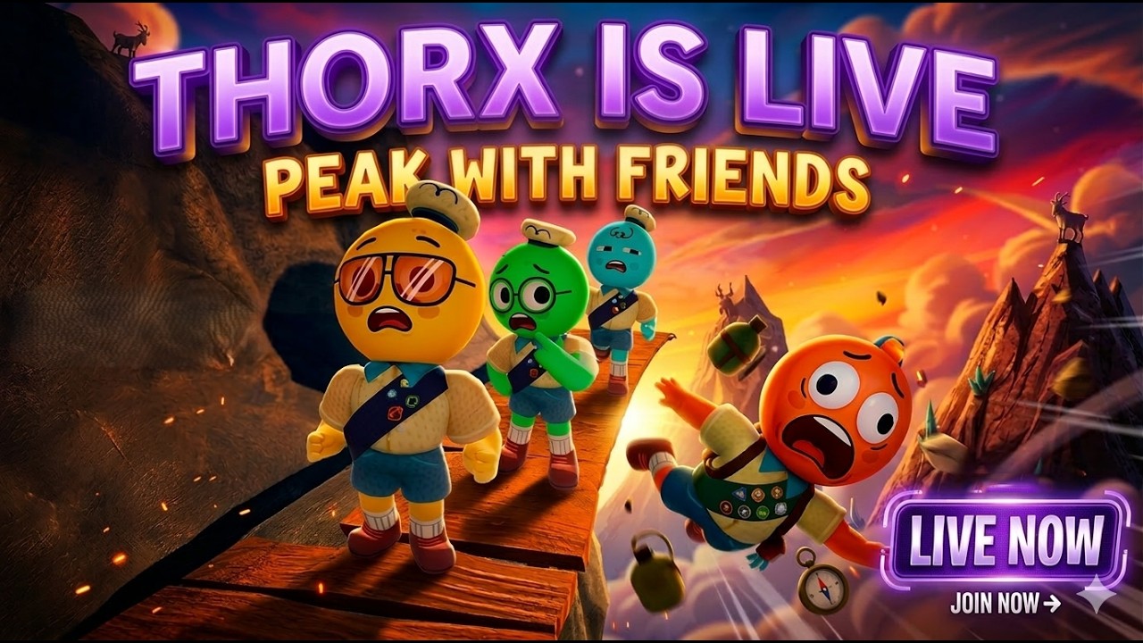 Crazy Mountain Climb With Friends | PEAK LIVE