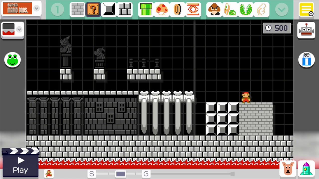 Super Mario Maker Super Mario Bros Castle Edit Music Ingame Version