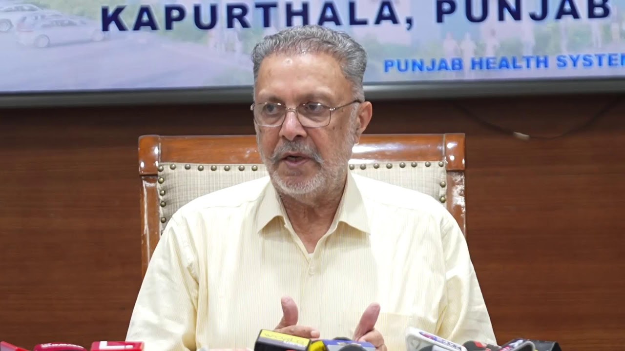 [Live] Cabinet Minister Dr. Balbir Singh interacting with mediapersons at Punjab Bhawan, Chandigarh.