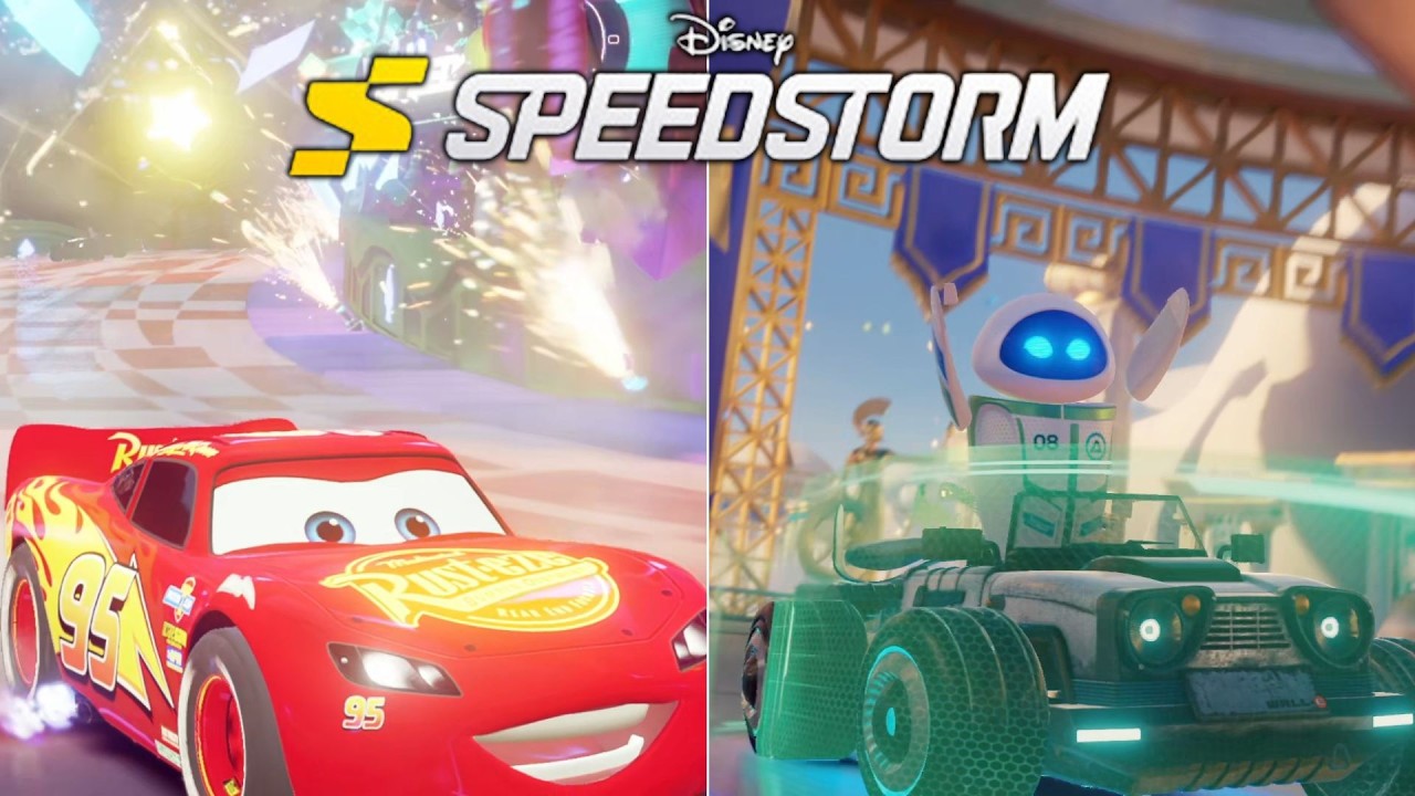 Disney Speedstorm (PC) // Online Races - Season 18 Cars (Lightning McQueen, EVE, Zuse)