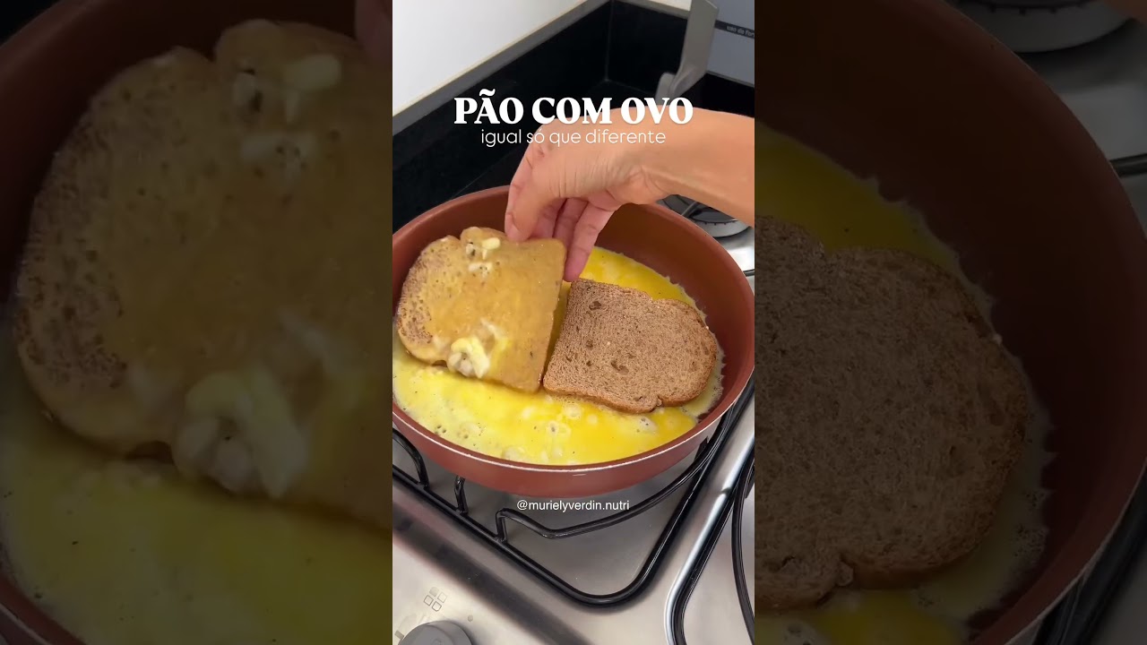 pão com ovo diferenciado😋 
