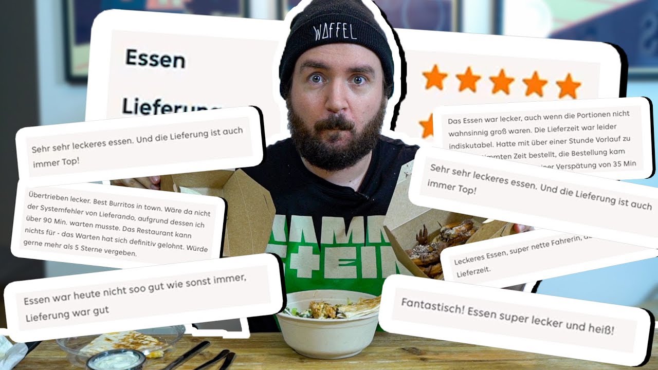 Wir BESTELLEN beim besten MEXIKANISCHEN Lieferdienst