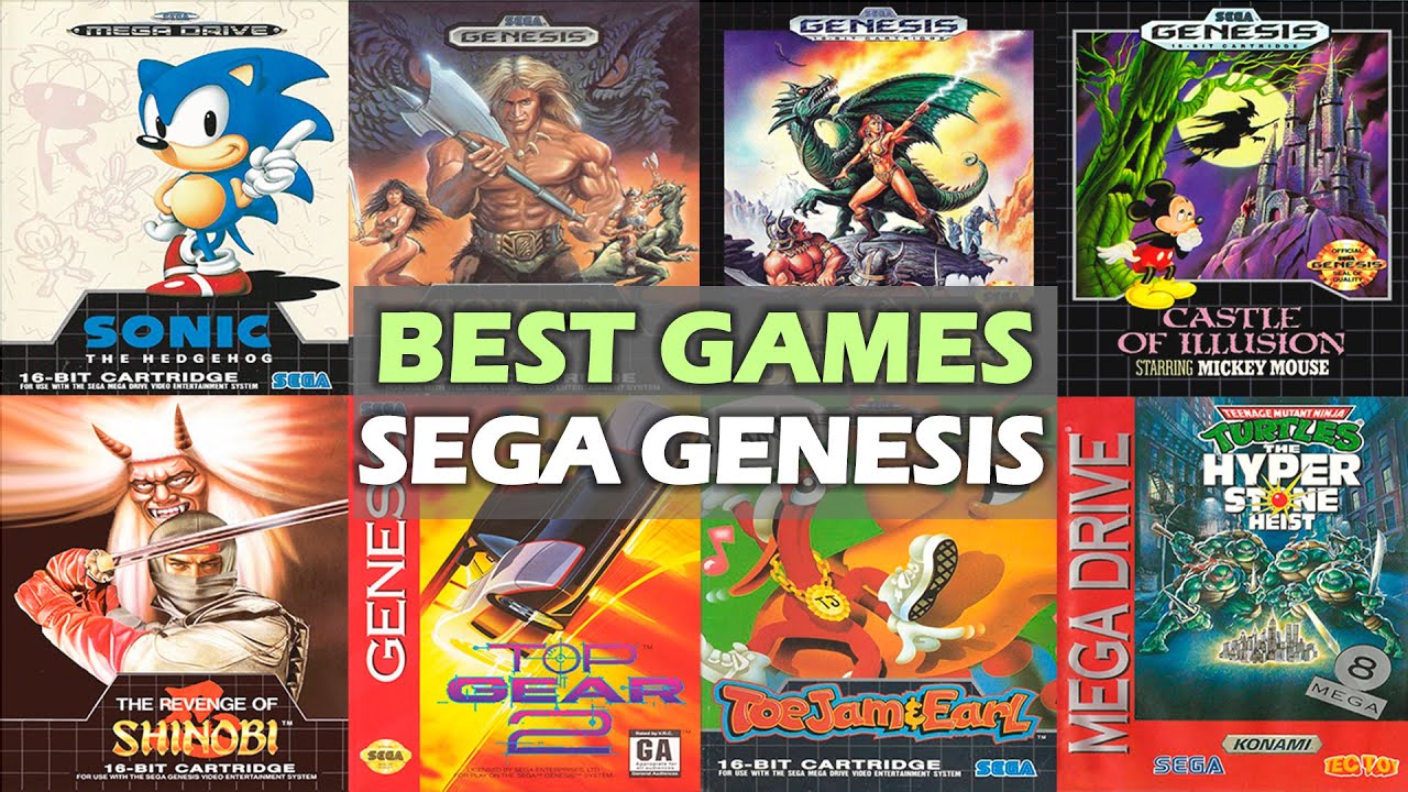 TOP 30 BEST SEGA GENESIS GAMES OF ALL TIME