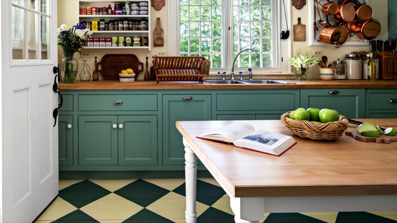 25+ Green Kitchen Ideas